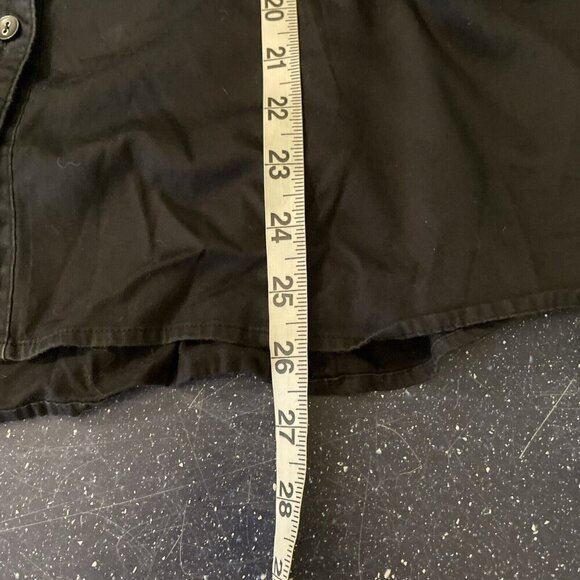 Lane Bryant Black Button Down Shirt - Picture 8 of 8